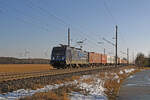Am 18.01.26 führte 388 020 der CD Cargo ebenfalls einen Containerzug durch Wittenberg-Labetz Richtung Dessau.