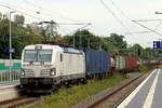 ELOC 7193 885 durchf�hrt Herten-Westerholt mit einem Containerzug 27.8.2026