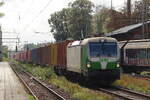 ELOC 193 219 in Diensten von SETG durchf�hrt Eystrup mit einem Containerzug 12.9.2026
