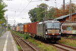 BRCE/DISPO X4E-607 die mal eine W�sche vertragen d�rfte durchf�hrt mit einem Containerzug Eystrup 12.9.2026