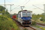 Rpool 193 174 in Diensten von RTB Cargo kommt mit einem Containerzug durch Herten-Westerholt gefahren 29.9.2026