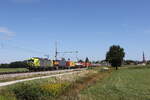 7193 100 von  Alpha-Train  war mit einem  Containerzug  am 19.
