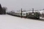Ein absoluter Gl�ckstreffer gelang mir am 19.1.13 in Form der SRI 151 124 an einem Containerzug bei Beratzhausen/Sinngr�n an der KBS 880.