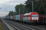 EVB 223 031 mit Containerzug in Dedensen G�mmer, Oktober 2016.