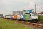 186 295-2  Railpool  in Hilden, Oktober 2020.