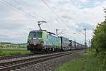 Mit einem langen KLV nach Rotterdam Waalhaven fuhr am späten Nachmittag des 03.05.2020 die Re 475 407  BLS Cargo.