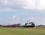 Am Beginn meines Fotowochenendes konnte ich am Freitag die Vectron von ELL (193-267-2) ablichten.