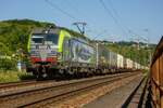 BLS 475 423 mit Ambrogio-KLV in Erpel, Juni 2022.