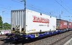 Polnischer Drehgestell-Gelenktaschenwagen vom Einsteller CLIP Intermodal sp.