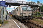 SPaP - Slovenská plavba a prístavy a.s., Bratislava mit 383 215-1  (NVR-Nummer: 91 56 6383 215-1 SK-SPAP) und einem KLV-Zug am 16.