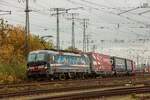 193 701 RT&S  Ruhrgebiet  SBB Cargo International mit KLV in Koblenz Lützel, November 2024.