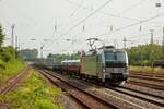193 922-2 northrail mit KLV in Düsseldorf Rath, Juni 2021.