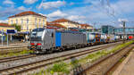 Railpool 91 80 6193 169 am 17.08.2024 mit einem KLV-Zug in Regensburg Hbf.