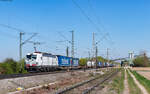 7193 306 mit dem DGS 40021 (Waalhaven Zuid - Brescia) in Friesenheim 3.4.25