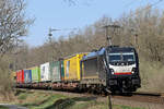 BRCE-DISPO 187 108 am BÜ km 107,56 Deininghauser Weg in Castrop-Rauxel 3.4.2025