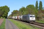 386 005-3 (Metrans) mit einem Güterzug in Hamm, 26.