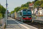193 542 SBB Cargo International mit KLV in Oberwinter, Juli 2025.