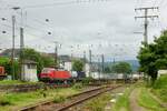DB 193 322 mit KLV in Koblenz Lützel, Juni 2024.