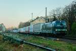 ELL 193 202 mit EKOL-KLV in Bonn Oberkassel, April 2025.