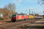 ÖBB 1293 077 mit KLV in Hilden, März 2026.