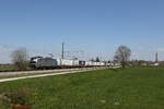 7193 903 von  RAILPOOL  mit einem  EKOL-KLV  aus Salzburg kommend am 22. April 2026 bei �bersee am Chiemsee.