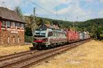 193 544 SBB Cargo International mit KLV in Oberwinter, Juli 2026.
