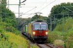 �BB 1293 042 kommt mit einem Lichtgru� die kleine Rampe raufgefahren in Herten-Westerholt 21.8.2026