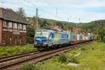 193 824-0 RTB Cargo  D�ren  mit KLV in Oberwinter, September 2026.