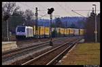 185 674-9 von Railpool f�hrt mit ihren G�terzug am 8.
