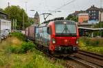 193 469 SBB Cargo International mit Winner-KLV in Wuppertal, August 2022.