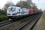 193 364 und 193 325 DB Cargo Durchfahrt Mehrhoog am 12.11.2021 Richtung Oberhausen.