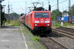189 823 u. 189 034 DB Cargo rollt am 03.06.2022 in Emmerich auf HP0 zu.
