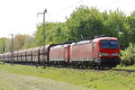 DBC 193 350 mit 189 082-1 am BÜ Km 17,105 bei Kaldenkirchen 24.4.2026
