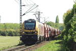 ELP 2019 323-5 in Diensten von DISPO TF Rail am BÜ Km 17,105 bei Kaldenkirchen 24.4.2026