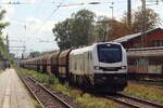 ELP 2019 335-9 durchf�hrt Eystrup mit einem leer Kohle Zug 12.9.2026