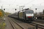 MRCE 189-997/ES 64 F4 -097 mit Erzzug in Oberhausen Osterfeld S�d, Oktober 2013.