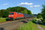 152 026 mit KT 50020 (Landshut Hbf - Hannover Linden) bei Postbauer-Heng, 27.05.2020