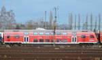 Doppelstocksteuerwagen ex Rhein Sieg Express DB 50 80 80-35 329-7 DBbfza  im DB Stillstandsmanagement Leipzig Engelsdorf 17.12.2019