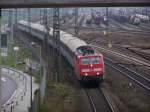 181 207 am 16.12.06 bei Mannheim Rangierbahnhof.