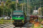 AIXrail 272 407 am Schluss des Belastungszuges in Wuppertal, Juli 2026.