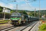 AIXrail 272 205 mit Belastungszug in Wuppertal, Juli 2026.