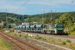 AIXrail 272 205 am Schluss des Belastungszuges in Wuppertal, Juli 2026.