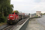 DB Cargo 265 009 mit einer Übergabe von Baunatal (VW) nach Kassel Rbf. // Baunatal // 25. September 2017