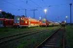 Schwerin G�terbahnhof hier werden Nachts die Regionalz�ge abgestellt und gereinigt. 06.06.2007