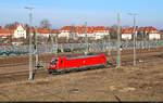 187 180-5 rangiert am Ablaufberg der Zugbildungsanlage (ZBA) Halle (Saale).
Fotografiert von der Berliner Brücke.

🧰 DB Cargo
🕓 4.2.2025 | 12:32 Uhr
