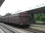 Ein Gterwagen im Braunschweiger HBF