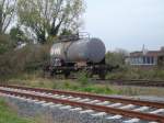 Abgesteller Kesselwagen der VTG in Grebben-Oberbruch 
Strecke Lindern-Heinsberg 27.10.2007. Der Kesselwagen wurde gegen Abend von einer 294 abgeholt. 