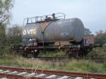 abgestellter kesselwagen der vtg in grebben-oberbruch.