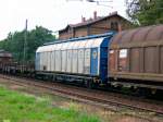 Um welche Bahngesellschaft handelt es sich hierbei? Er hing im Gterzug von 152 074. Raguhn, 29.08.08.