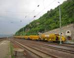 eurailpool Wagen im Bf Koblenz-Ehrenbreitstein; 15.05.2010